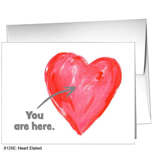 Heart Elated, Greeting Card (8126E), A2, printedcanvas.com