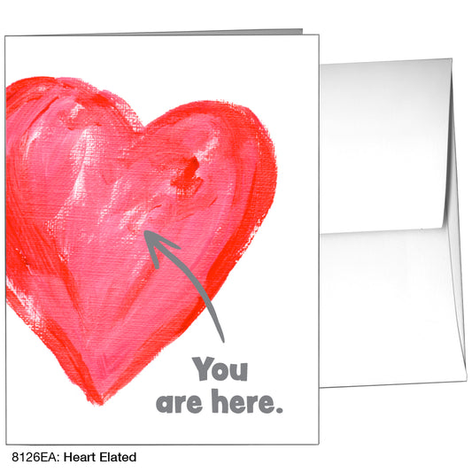 Heart Elated, Greeting Card (8126EA), A2, printedcanvas.com
