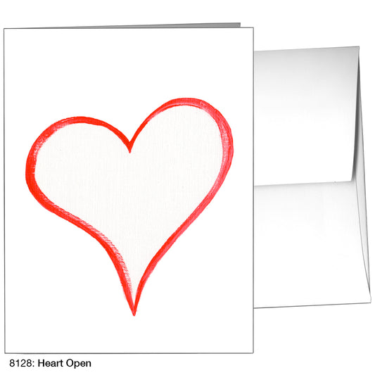 Heart Open, Greeting Card (8128), A2, printedcanvas.com