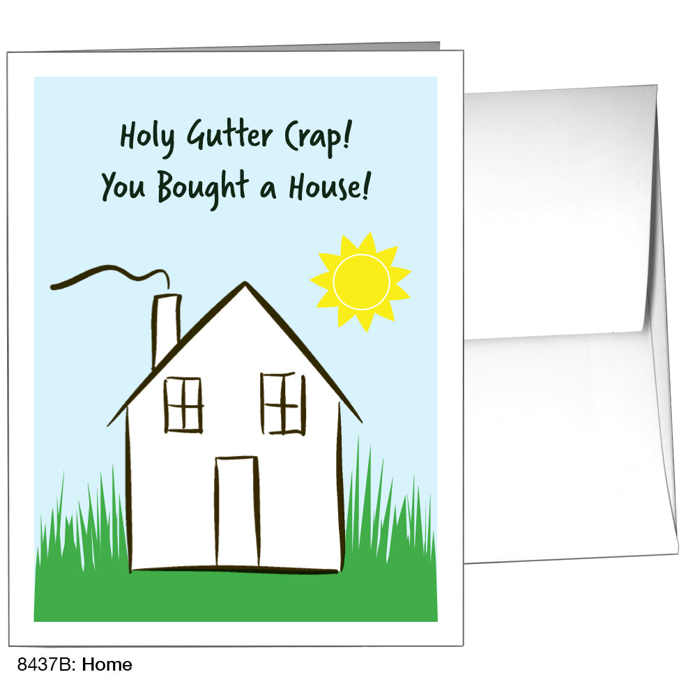 Home, Greeting Card (8437B), A2 Card, printedcanvas.com