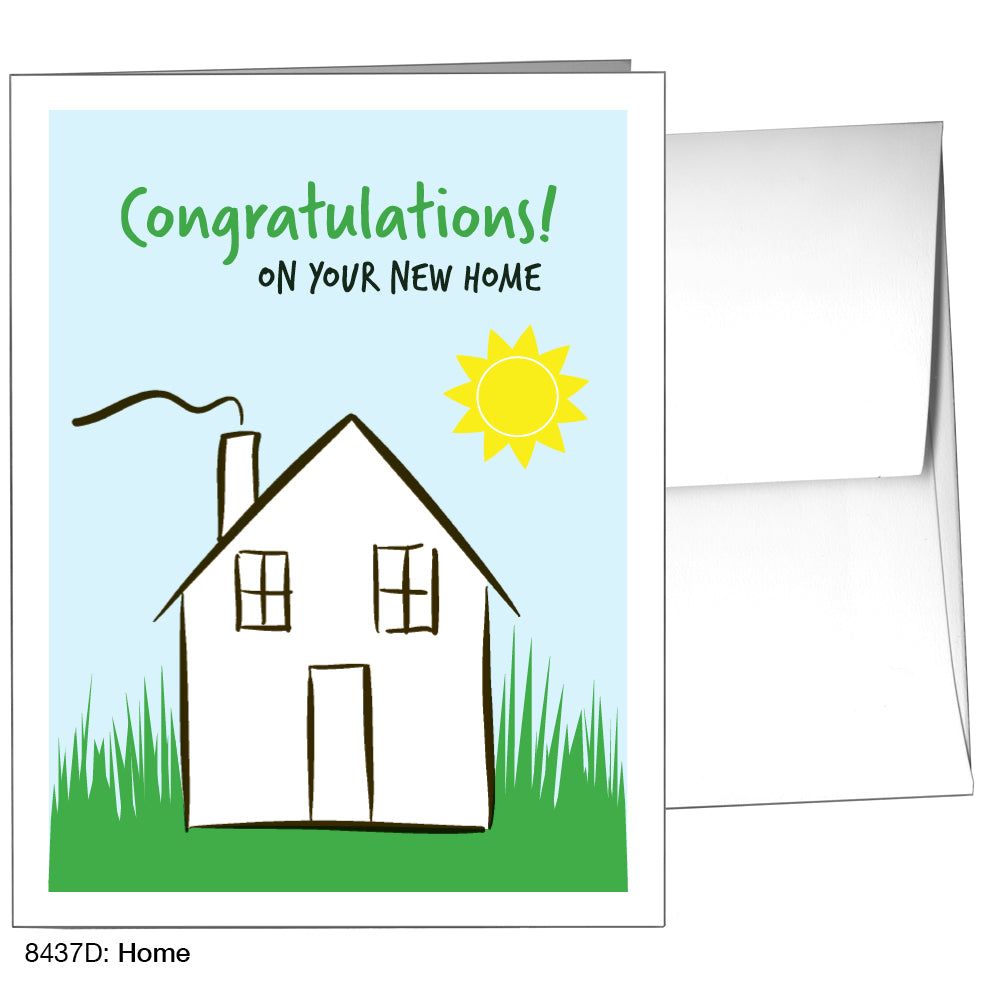 Home, Greeting Card (8437D), A2, printedcanvas.com