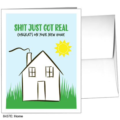 Home, Greeting Card (8437E), A2, printedcanvas.com