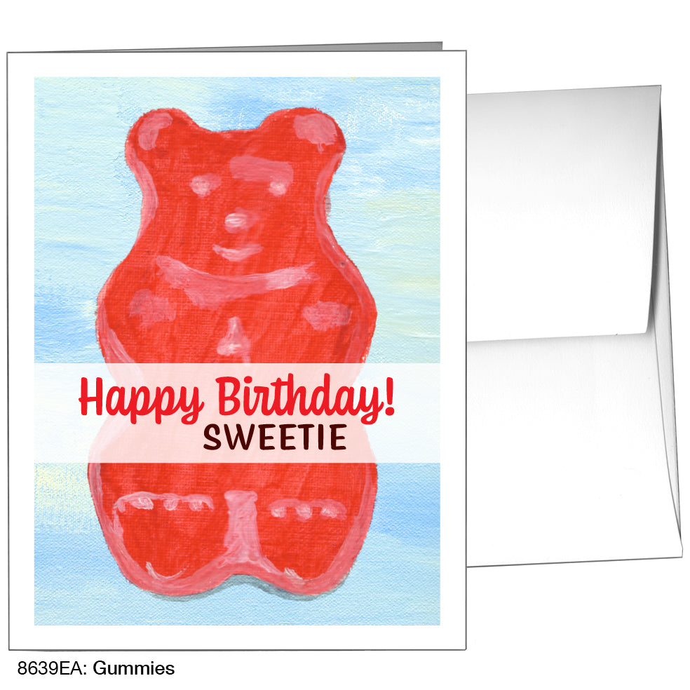 Gummies, Greeting Card (8639EA), A2 Card, printedcanvas.com