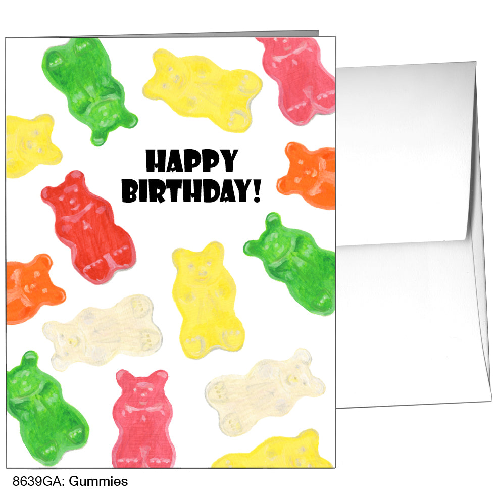 Gummies, Greeting Card (8639GA), A2, printedcanvas.com