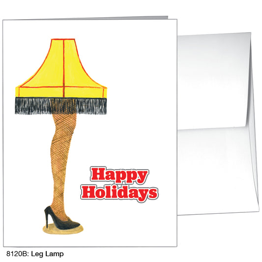 Leg Lamp, Greeting Card (8120B), A2, printedcanvas.com