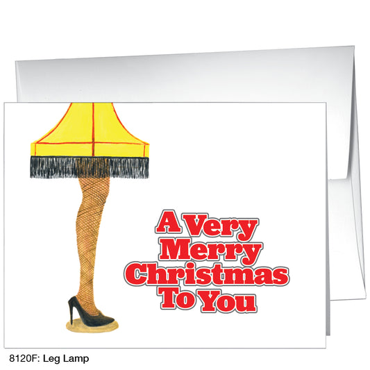 Leg Lamp, Greeting Card (8120F), A2, printedcanvas.com