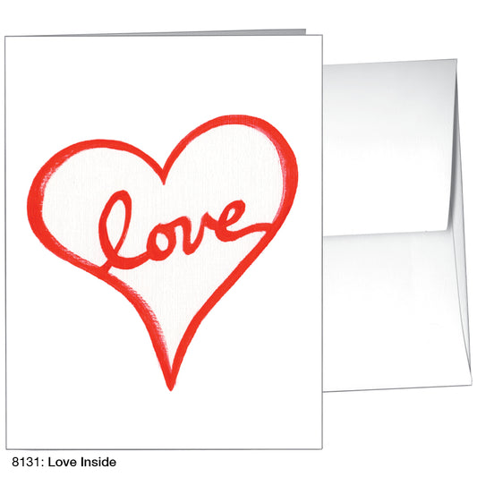 Love Inside, Greeting Card (8131), A2, printedcanvas.com
