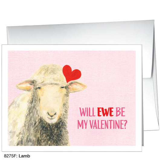 Lamb, Greeting Card (8275F), A2, printedcanvas.com