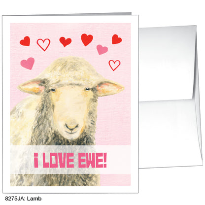 Lamb, Greeting Card (8275JA), A2, printedcanvas.com