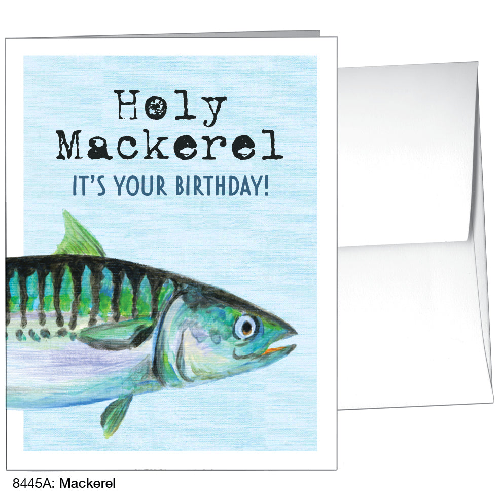 Mackerel, Greeting Card (8445A), A2, printedcanvas.com