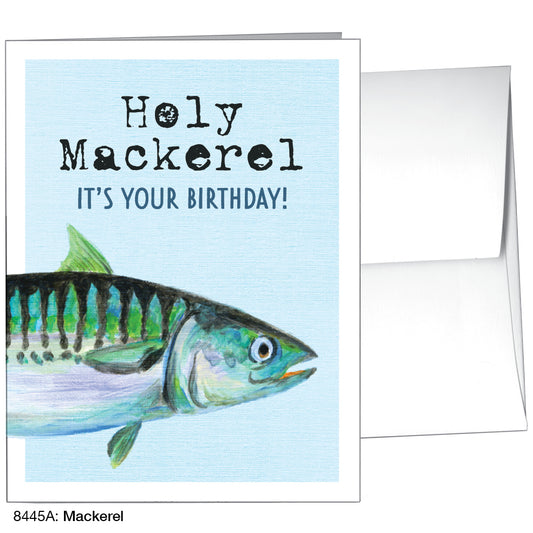 Mackerel, Greeting Card (8445A), A2, printedcanvas.com