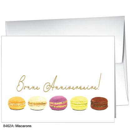 Macarons, Greeting Card (8462A), A2 Card, printedcanvas.com