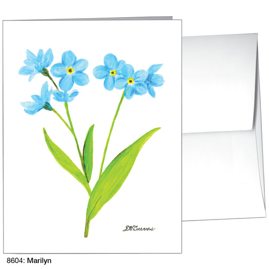 Marilyn, Greeting Card (8604A), A2 Card Front, www.printedcanvas.com