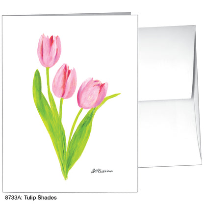 Tulip Shades, Greeting Card (8733A), A2 Card Front, www.printedcanvas.com
