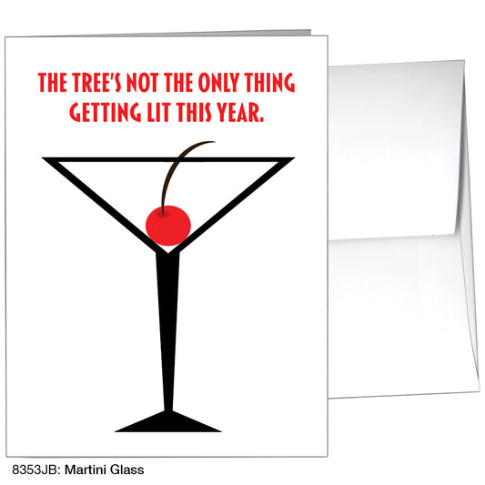 Martini Glass, Greeting Card (8353JB), A2, printedcanvas.com