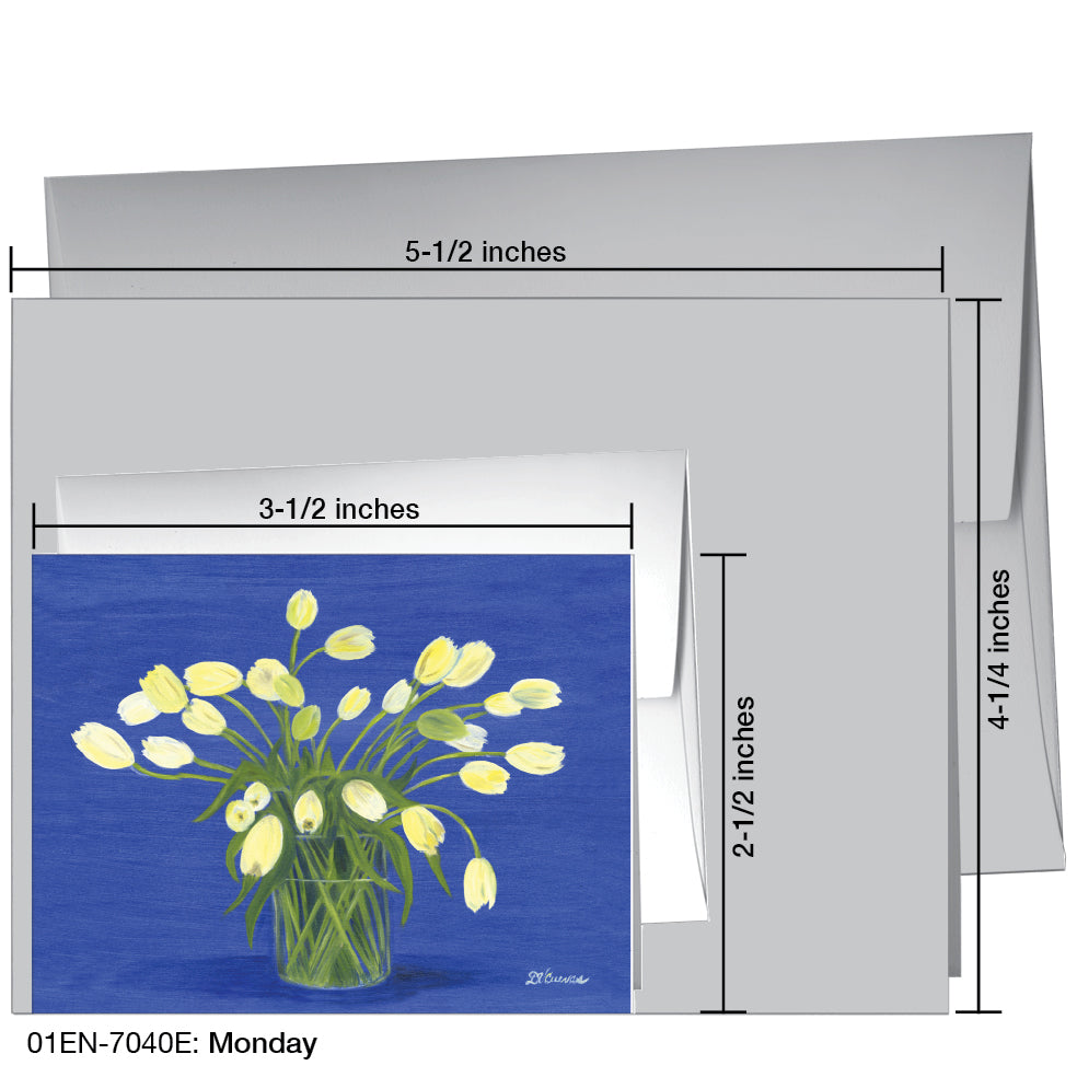 Monday, Greeting Card (7040E), Enclosure, printedcanvas.com