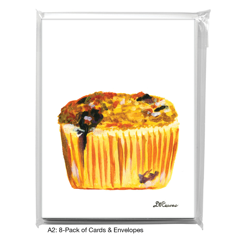 Muffin Tower, Greeting Card (7563G), A2 8-Pack, printedcanvas.com