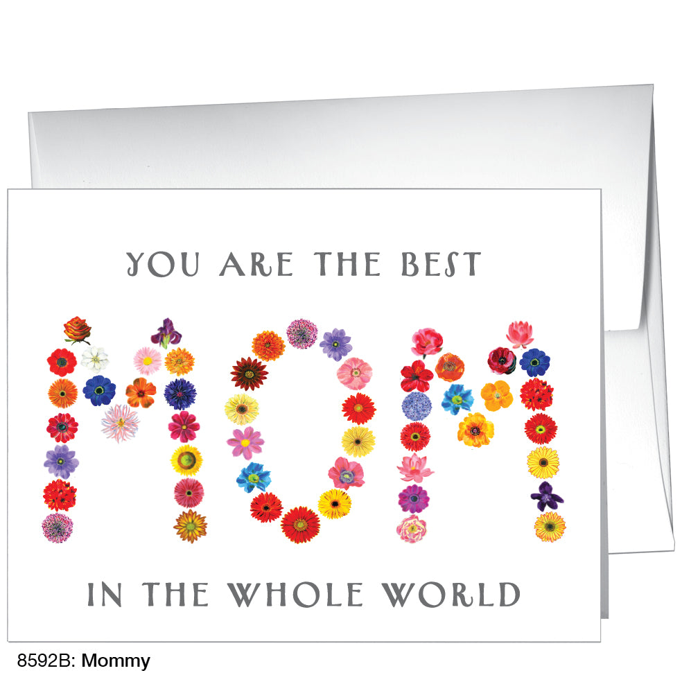 Mommy, Greeting Card (8592B), A2, printedcanvas.com