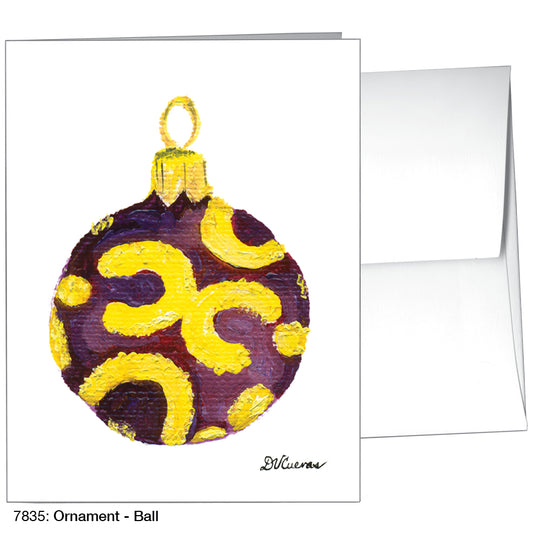 Ornament - Ball, Greeting Card (7835), A2, printedcanvas.com