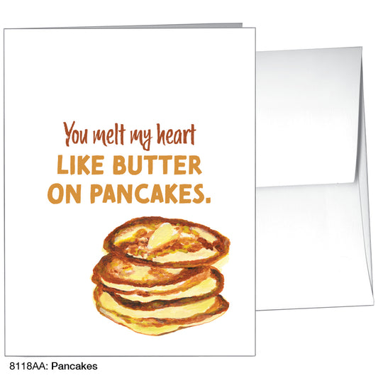 Pancakes, Greeting Card (8118AA), A2, printedcanvas.com