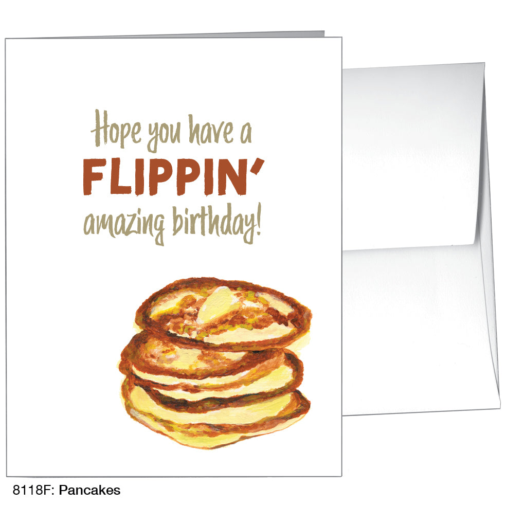 Pancakes, Greeting Card (8118F), A2 Card, printedcanvas.com