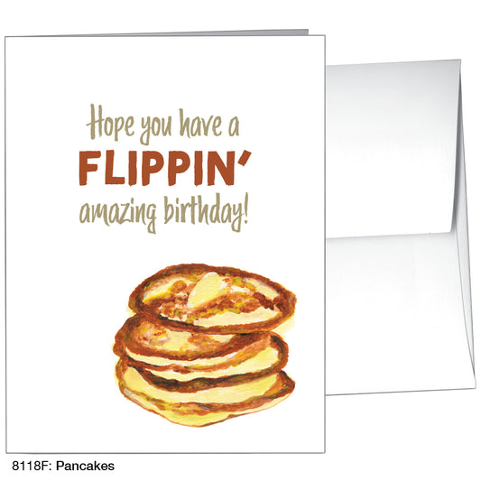 Pancakes, Greeting Card (8118F), A2 Card, www.printedcanvas.com