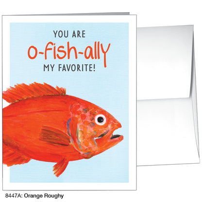 Orange Roughy, Greeting Card (8447A), A2 Card, printedcanvas.com