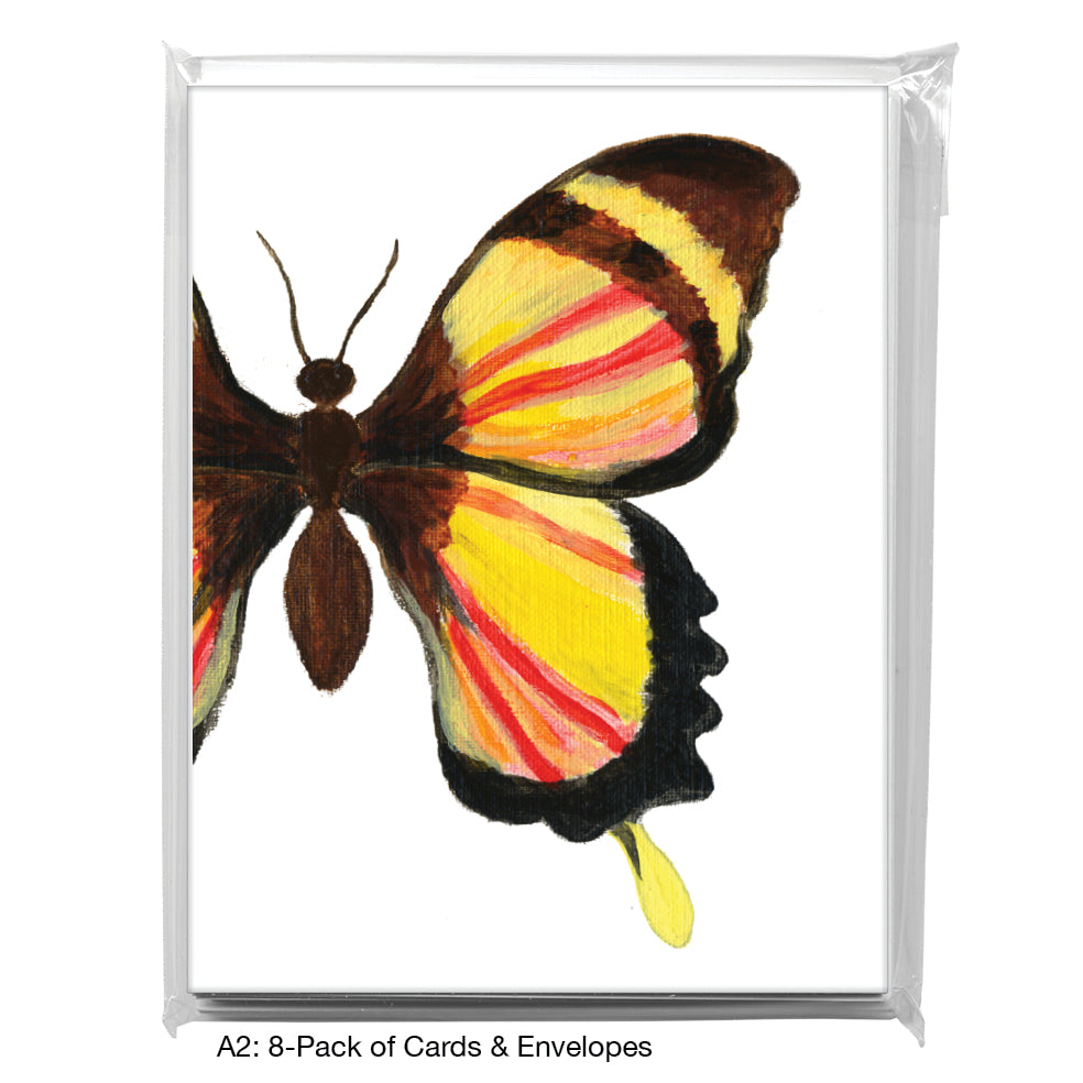 Papillon, Greeting Card (7640E), A2 8-Pack, printedcanvas.com