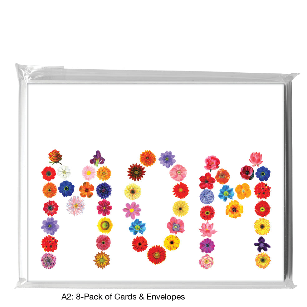 Mommy, Greeting Card (8592), A2 8-Pack, printedcanvas.com