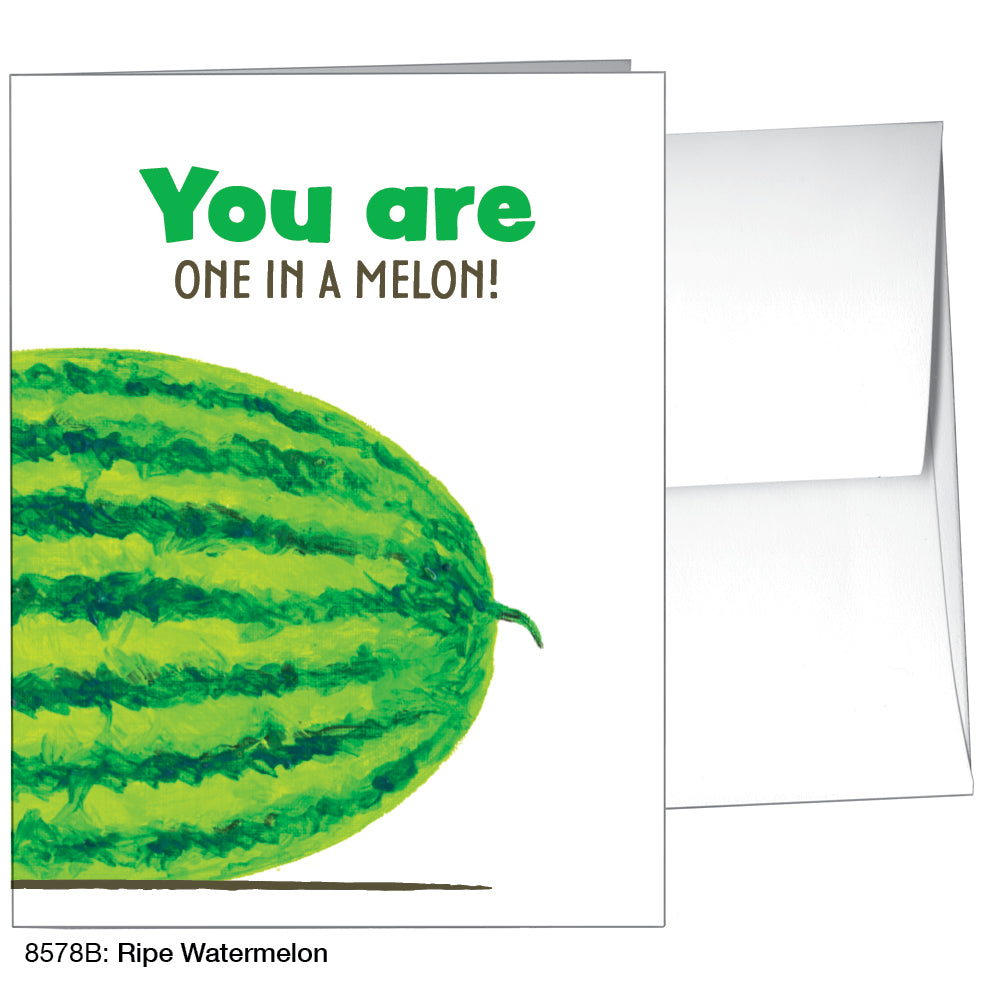 Ripe Watermelon, Greeting Card (8578B), A2, printedcanvas.com