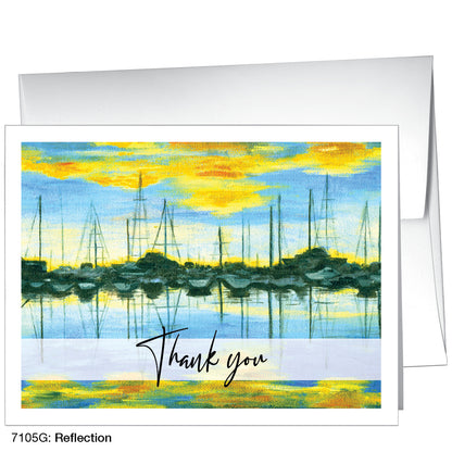 Reflection, Greeting Card (7105G), A2, printedcanvas.com