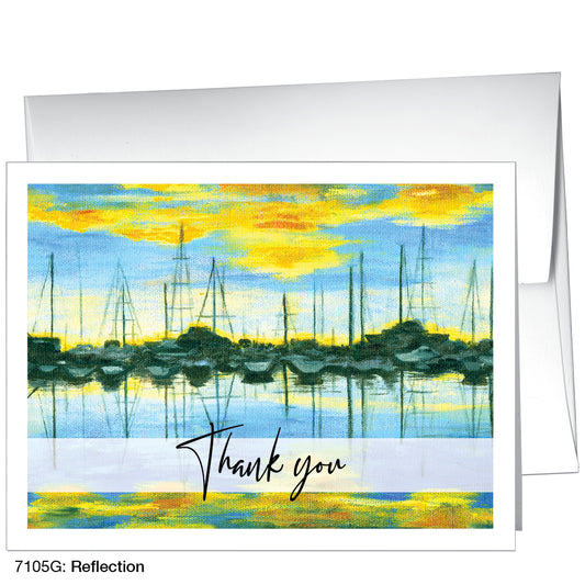 Reflection, Greeting Card (7105G), A2 Card Front, www.printedcanvas.com