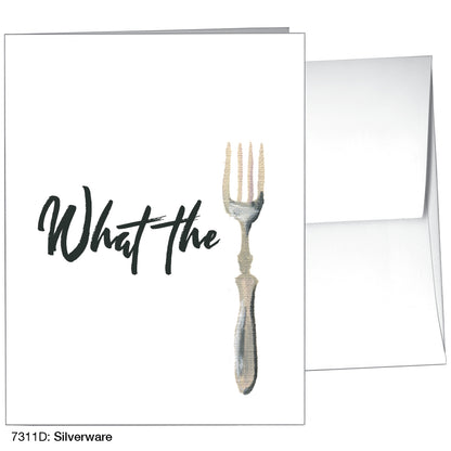 Silverware, Greeting Card (7311D), A2, printedcanvas.com