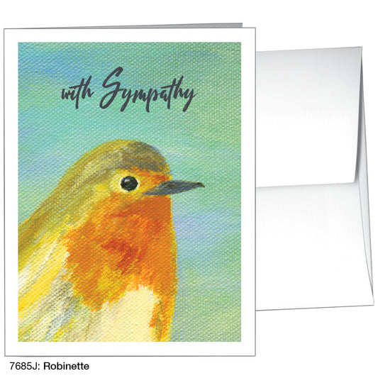 Robinette, Greeting Card (7685J), A2 Card Front, www.printedcanvas.com