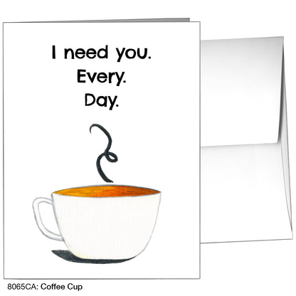 Coffee Cup, Greeting Card (8065CA), A2, printedcanvas.com