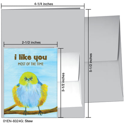 Stew, Greeting Card (8324G), Enclosure, printedcanvas.com