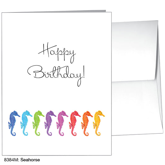 Seahorse, Greeting Card (8384M), A2 Card Front, www.printedcanvas.com