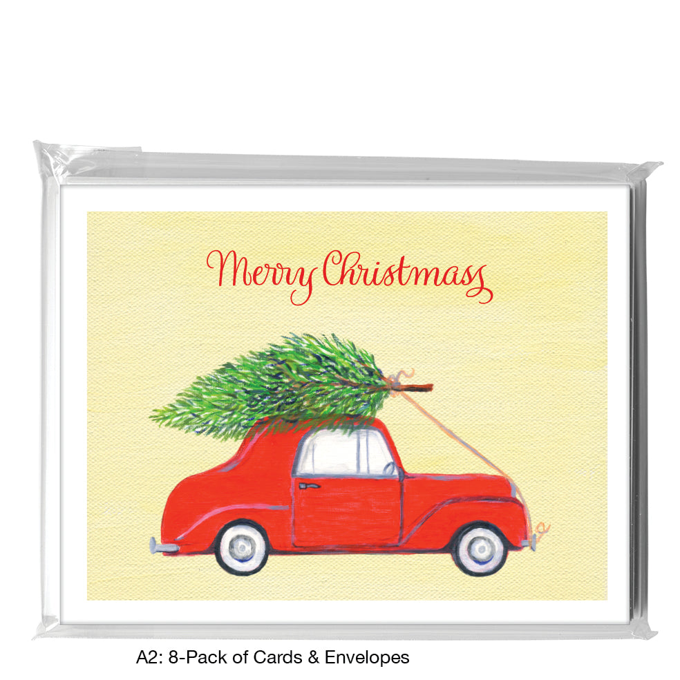 T'was the night before, Greeting Card (8722D), A2 8-Pack, printedcanvas.com