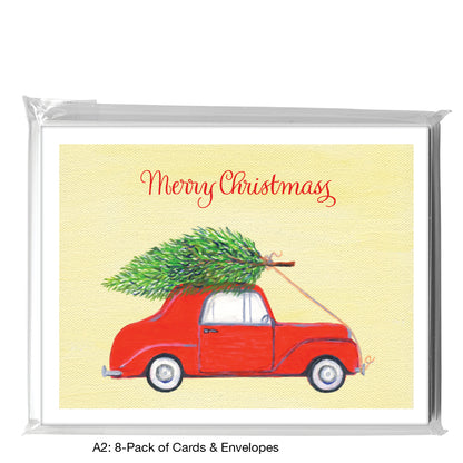 T'was the night before, Greeting Card (8722D), A2 8-Pack, printedcanvas.com