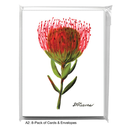 Scarlet Ribbon, Greeting Card (7399A), A2 Card 8-Pack, www.printedcanvas.com