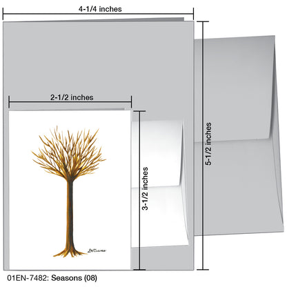 Seasons (08), Greeting Card (7482), Enclosure, printedcanvas.com