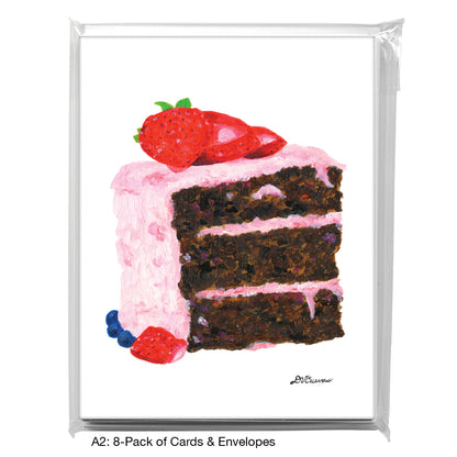 Scrumptious, Greeting Card (8101F), A2 8-Pack, printedcanvas.com