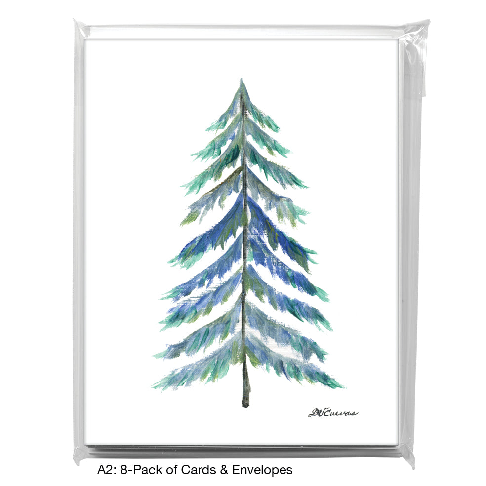 Siberian Fir, Greeting Card (8710), A2 8-Pack, printedcanvas.com