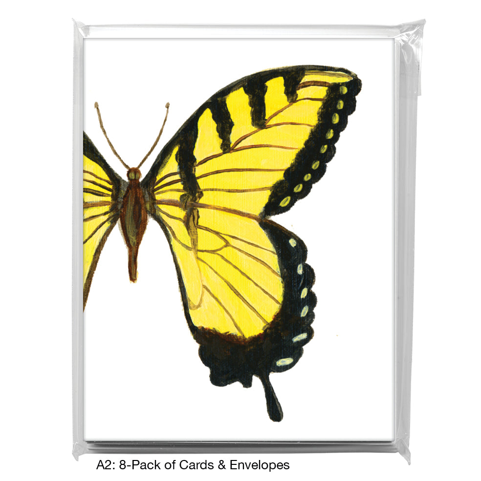 Tiger Swallowtail, Greeting Card (7648D), A2 8-Pack, printedcanvas.com