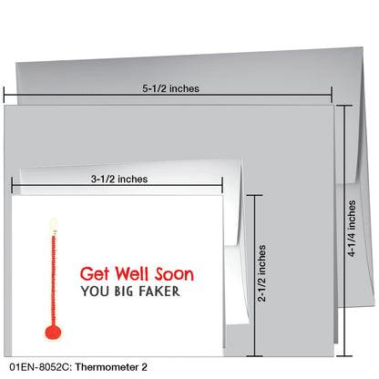 Thermometer 2, Greeting Card (8052C), Enclosure, printedcanvas.com