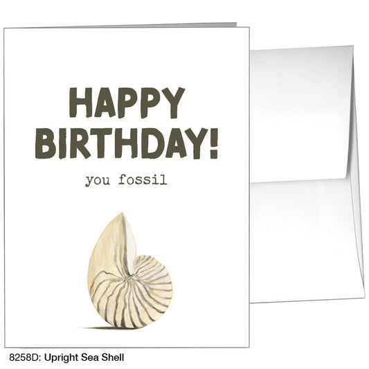 Upright Sea Shell, Greeting Card (8258D), A2, printedcanvas.com