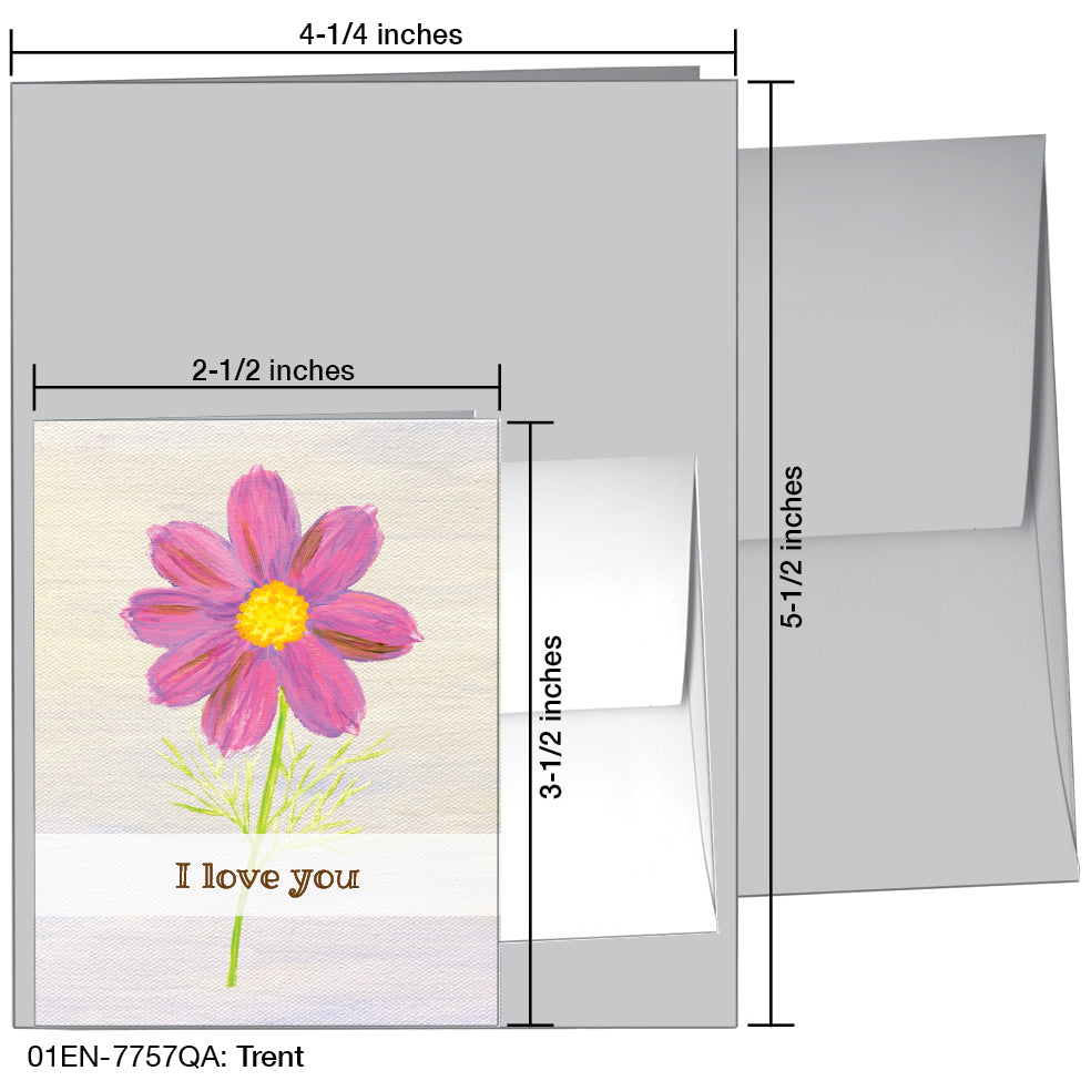 Trent, Greeting Card (7757QA), Enclosure, printedcanvas.com