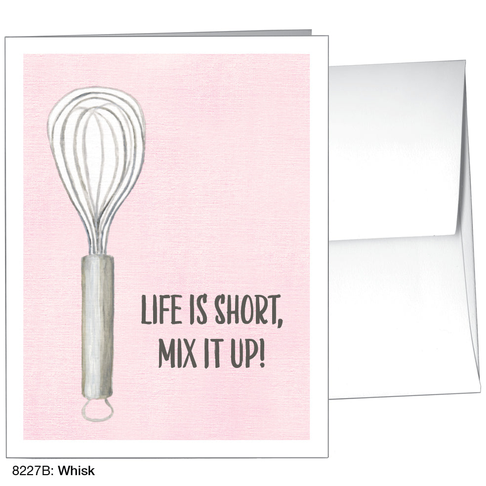 Whisk, Greeting Card (8227B), A2, printedcanvas.com