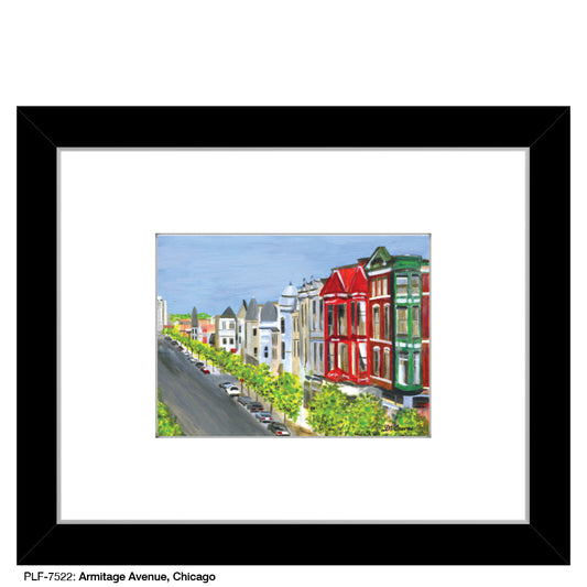 Armitage Avenue, Chicago, Print (#7522) - Printed Canvas