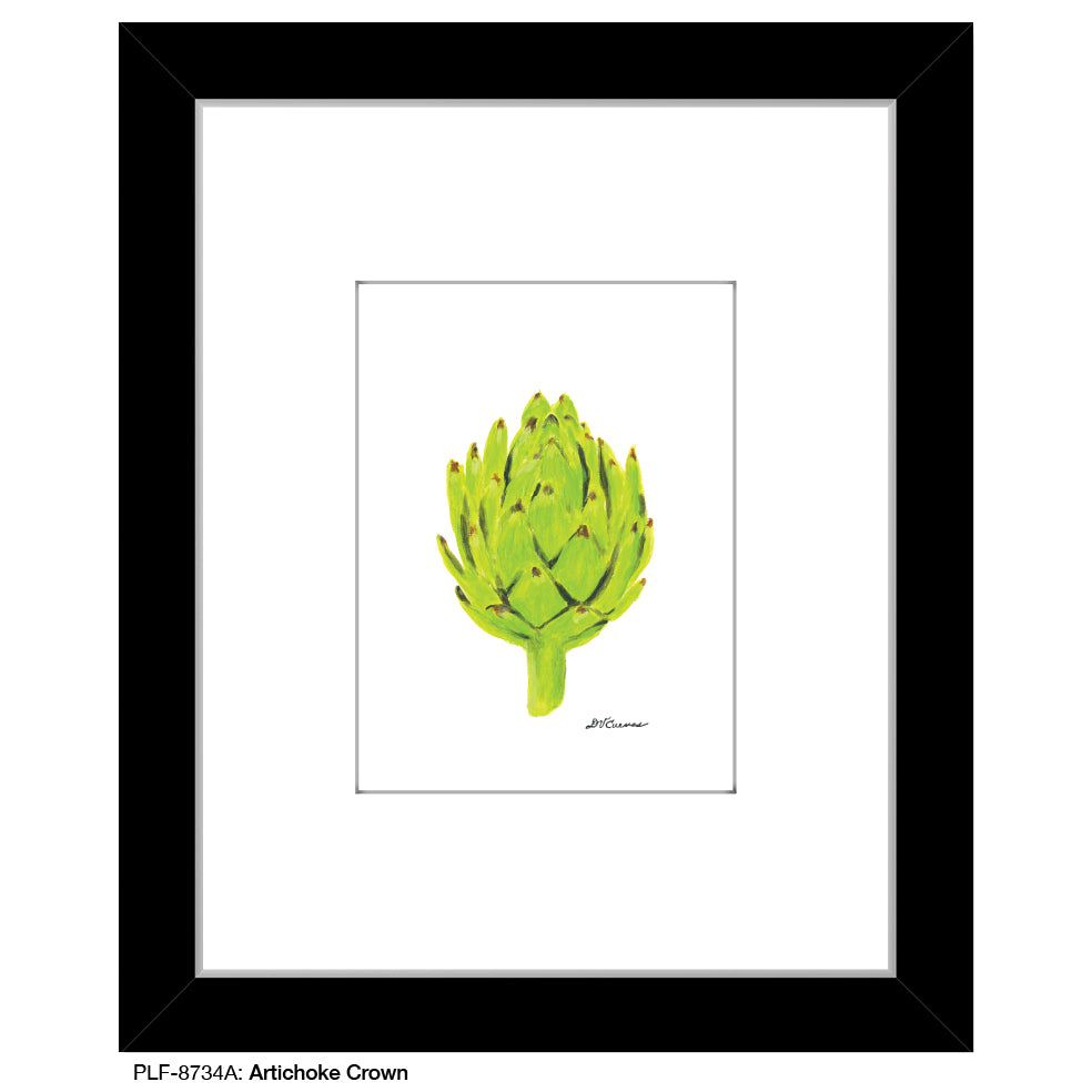 Artichoke Crown, Print (#8734A), Print Matted, www.printedcanvas.com